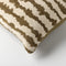 Dutch Decor NANDO - Kussenhoes 30x50 cm - Fir Green - groen wit gestreept - multicolour - met rits - zonder binnenkussen