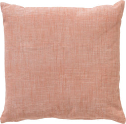 Dutch Decor NATURA - Kussenhoes 45x45 cm - 100% biologisch katoen - Muted Clay - roze - met rits - zonder binnenkussen