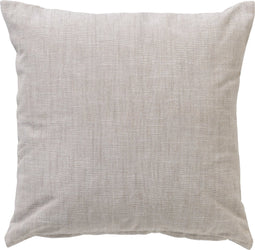 Dutch Decor NATURA - Kussenhoes 45x45 cm - 100% biologisch katoen - Pumice Stone - beige - met rits - zonder binnenkussen