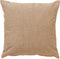 Dutch Decor NATURA - Kussenhoes 45x45 cm - 100% biologisch katoen - Tobacco Brown - bruin - met rits - zonder binnenkussen