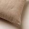 Dutch Decor NATURA - Kussenhoes 45x45 cm - 100% biologisch katoen - Tobacco Brown - bruin - met rits - zonder binnenkussen