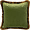 Dutch Decor NENA - Sierkussen 45x45 cm Olive Branch - groen - Inclusief binnenkussen