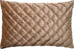 Dutch Decor NIELS - Kussenhoes velvet Gilded Beige 40x60 cm - met rits