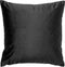 Dutch Decor - NIELS - Sierkussen velvet Raven 45x45 cm - zwart