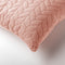 Dutch Decor NORA - Sierkussen 40x60 cm - 3D patroon - heerlijk zacht - Cork - roze - Inclusief binnenkussen
