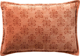 Dutch Decor OAKLYN - Sierkussen 30x50 cm - Cork - roze - Inclusief binnenkussen
