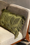 Dutch Decor ODIN - Kussenhoes 40x60 cm van 90% gerecycled polyester - in effen kleur - Eco Line collectie - Olive Branch - groen - met rits - zonder binnenkussen