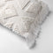 Dutch Decor ODIN - Kussenhoes 40x60 cm van 90% gerecycled polyester - in effen kleur - Eco Line collectie - Snow White - wit - met rits - zonder binnenkussen