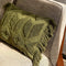 Dutch Decor ODIN - Sierkussen 40x60 cm met kussenhoes van 90% gerecycled polyester - Eco Line collectie - Olive Branch - groen - Inclusief binnenkussen