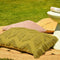 Dutch Decor ODIN - Sierkussen 40x60 cm met kussenhoes van 90% gerecycled polyester - Eco Line collectie - Olive Branch - groen - Inclusief binnenkussen