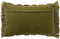 Dutch Decor ODIN - Sierkussen 40x60 cm met kussenhoes van 90% gerecycled polyester - Eco Line collectie - Olive Branch - groen - Inclusief binnenkussen