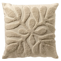 Dutch Decor - OLIVIA - Sierkussen 45x45 cm Semolina - beige