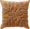Dutch Decor OLIVIA - Sierkussen 45x45 cm Tobacco Brown - bruin - Inclusief binnenkussen