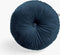 Dutch Decor - OLLY - Sierkussen rond velvet Ø40 cm - Insignia Blue - donkerblauw