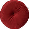 Dutch Decor - OLLY - Sierkussen rond velvet Ø40 cm - Merlot - rood