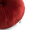Dutch Decor - OLLY - Sierkussen rond velvet Ø40 cm - Merlot - rood
