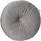 Dutch Decor - OLLY - Sierkussen rond velvet Ø40 cm - Micro Chip - lichtgrijs