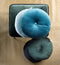 Dutch Decor - OLLY - Sierkussen rond velvet Ø40 cm - Mountain View - donkergroen