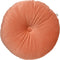 Dutch Decor - OLLY - Sierkussen rond velvet Ø40 cm - Muted Clay - roze