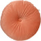 Dutch Decor - OLLY - Sierkussen rond velvet Ø40 cm - Muted Clay - roze