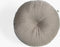 Dutch Decor - OLLY - Sierkussen rond velvet Ø40 cm - Pumice Stone - beige