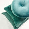 Dutch Decor - OLLY - Sierkussen rond velvet Ø40 cm - Sagebrush Green - groen