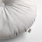 Dutch Decor - OLLY - Sierkussen rond velvet Ø40 cm - Snow White - wit
