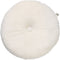 Dutch Decor - OLLY - Sierkussen rond velvet Ø40 cm - Snow White - wit