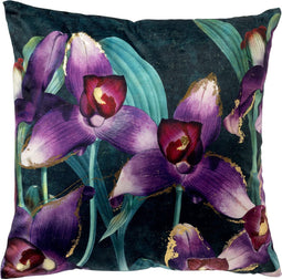Dutch Decor ORCHID - Kussenhoes 45x45 cm - Mountain View - groen - multicolour - met rits - zonder binnenkussen