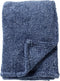 Dutch Decor - OSCAR - Plaid 140x180 cm - gemêleerde fleece deken - lekker zacht - Insignia Blue - blauw