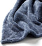 Dutch Decor - OSCAR - Plaid 140x180 cm - gemêleerde fleece deken - lekker zacht - Insignia Blue - blauw