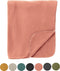 Dutch Decor - PABLO - Plaid 150x200 cm - 100% polyester - fleece terrasplaid - Muted Clay - roze