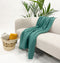 Dutch Decor - PABLO - Plaid 150x200 cm - 100% polyester - fleece terrasplaid - Sagebrush Green - groen