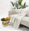 Dutch Decor - PABLO - Plaid 150x200 cm - 100% polyester - fleece terrasplaid - Pumice Stone - beige