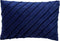 Dutch Decor PACO - Sierkussen velvet 40x60 cm Insignia Blue - blauw - Inclusief binnenkussen