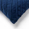 Dutch Decor PACO - Sierkussen velvet 40x60 cm Insignia Blue - blauw - Inclusief binnenkussen