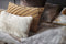 Dutch Decor PACO - Sierkussen velvet 40x60 cm Tobacco brown - bruin - Inclusief binnenkussen
