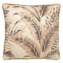Dutch Decor - PALMER - Kussenhoes velvet Pumice Stone 45x45 cm - beige