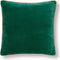 Dutch Decor PALMER - Kussenhoes velvet Sagebrush Green 45x45 cm - groen - met rits - zonder binnenkussen
