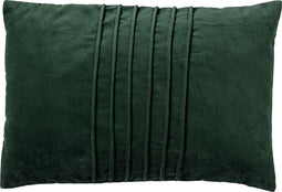 Dutch Decor PAX - Kussenhoes velvet 40x60 cm Mountain View - donkergroen - met rits - zonder binnenkussen