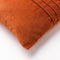 Dutch Decor PAX - Kussenhoes velvet 40x60 cm Potters Clay - oranje - met rits - zonder binnenkussen
