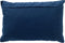 Dutch Decor PAX - Sierkussen velvet 40x60 cm Insignia Blue - blauw - Inclusief binnenkussen