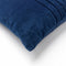 Dutch Decor PAX - Sierkussen velvet 40x60 cm Insignia Blue - blauw - Inclusief binnenkussen