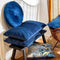 Dutch Decor PAX - Sierkussen velvet 40x60 cm Insignia Blue - blauw - Inclusief binnenkussen