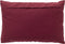 Dutch Decor PAX - Sierkussen velvet 40x60 cm Merlot - rood - Inclusief binnenkussen