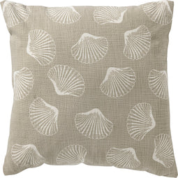 Dutch Decor PEARL - Kussenhoes 45x45 cm Pumice Stone - beige - met rits - zonder binnenkussen