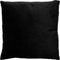 Dutch Decor PEBBE - Kussenhoes velvet 45x45 cm - raven - zwart - wit - strepen - met rits - zonder binnenkussen