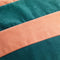 Dutch Decor PEBBE - Kussenhoes velvet 45x45 cm - sagebrush green - groen - strepen - met rits - zonder binnenkussen