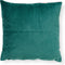 Dutch Decor PEBBE - Kussenhoes velvet 45x45 cm - sagebrush green - groen - strepen - met rits - zonder binnenkussen
