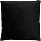 Dutch Decor PEBBE - Sierkussen velvet 45x45 cm - raven - zwart - wit - strepen - Inclusief binnenkussen